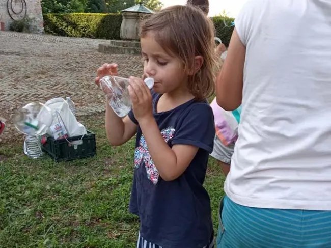 Laboratorio animazione bolle di sapone