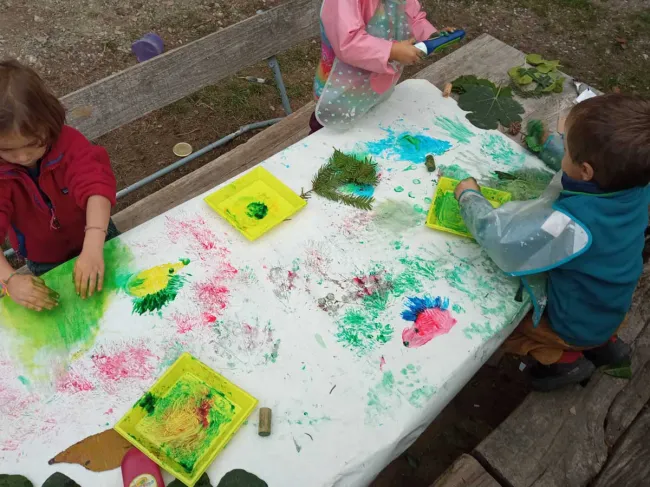 laboratorio creativo i doni del bosco
