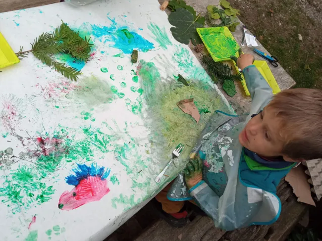 laboratorio creativo i doni del bosco