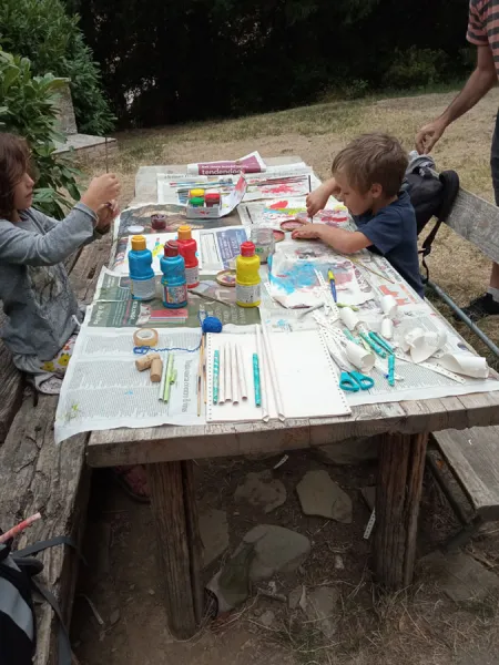 laboratorio creativo pittura
