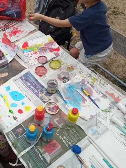 laboratorio creativo pittura
