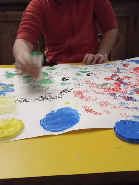 laboratorio creativo pittura
