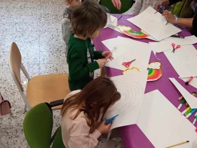 laboratorio creativo magico arcobaleno